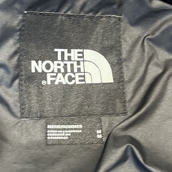 The North Face Dryvent Mono Mountain Jacket Mens Medium Black Hooded Outdoor - Picture 14 of 16